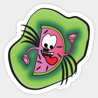 Jammin Watermelon Sticker